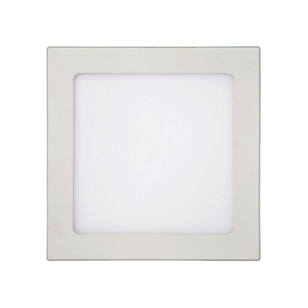 Painel Led Kian Quadrado Sobrepor Branco 18W Bivolt 3000K -
