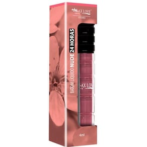 Batom Líquido Nude 24 Horas Cor 318 Max Love 4ml