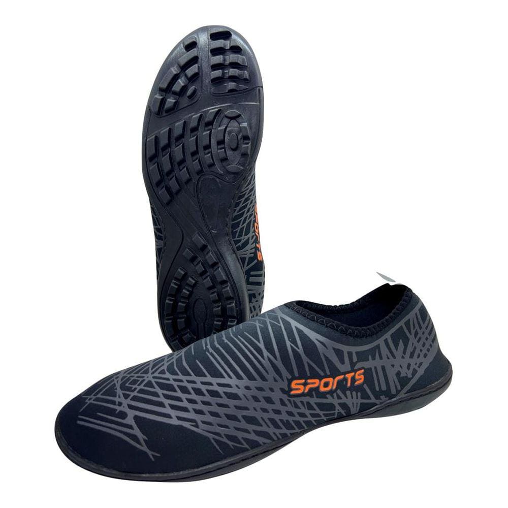 Sapatilha Neoprene Praia Bike Beachtênis Tratorada Cinza Mtb