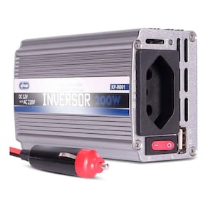 Inversor Tensão 12v 220v 200w Veicular Transformador Tomada