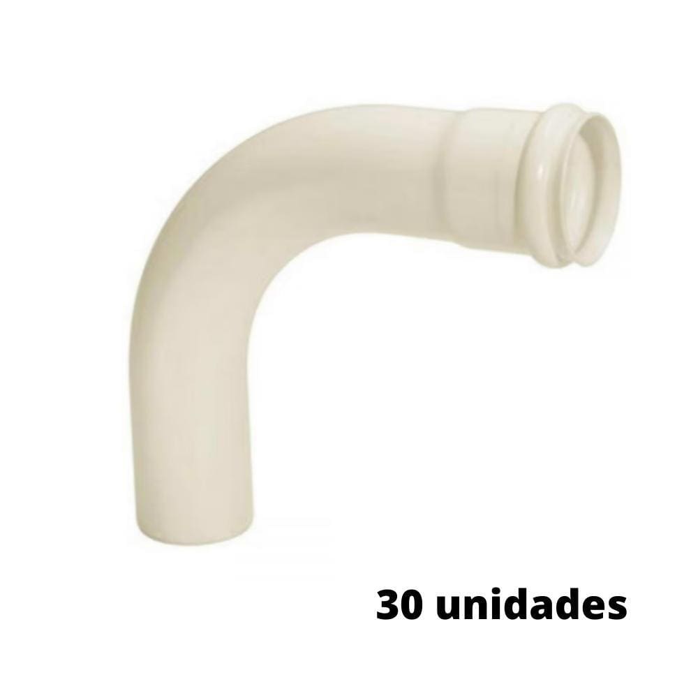 Kit 30 Curvas 45° Longa Esgoto 100mm Amanco