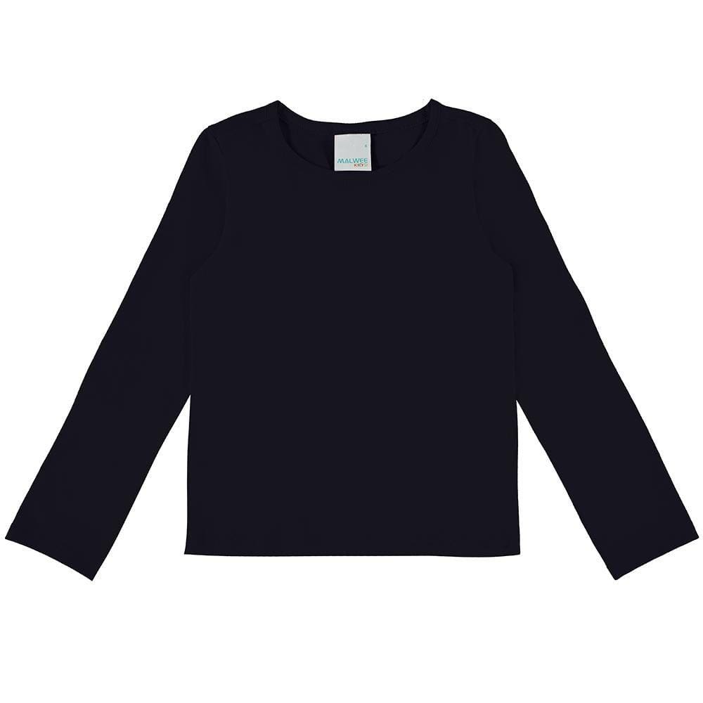 Blusa Infantil Feminina Manga Longa Malwee Kids Ref: 1000086770 12/18
