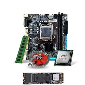 Kit Pl Mãe H81 + Proc. I5 4570 + Mem. 16gb Ddr3 + Cooler + M.2 256gb