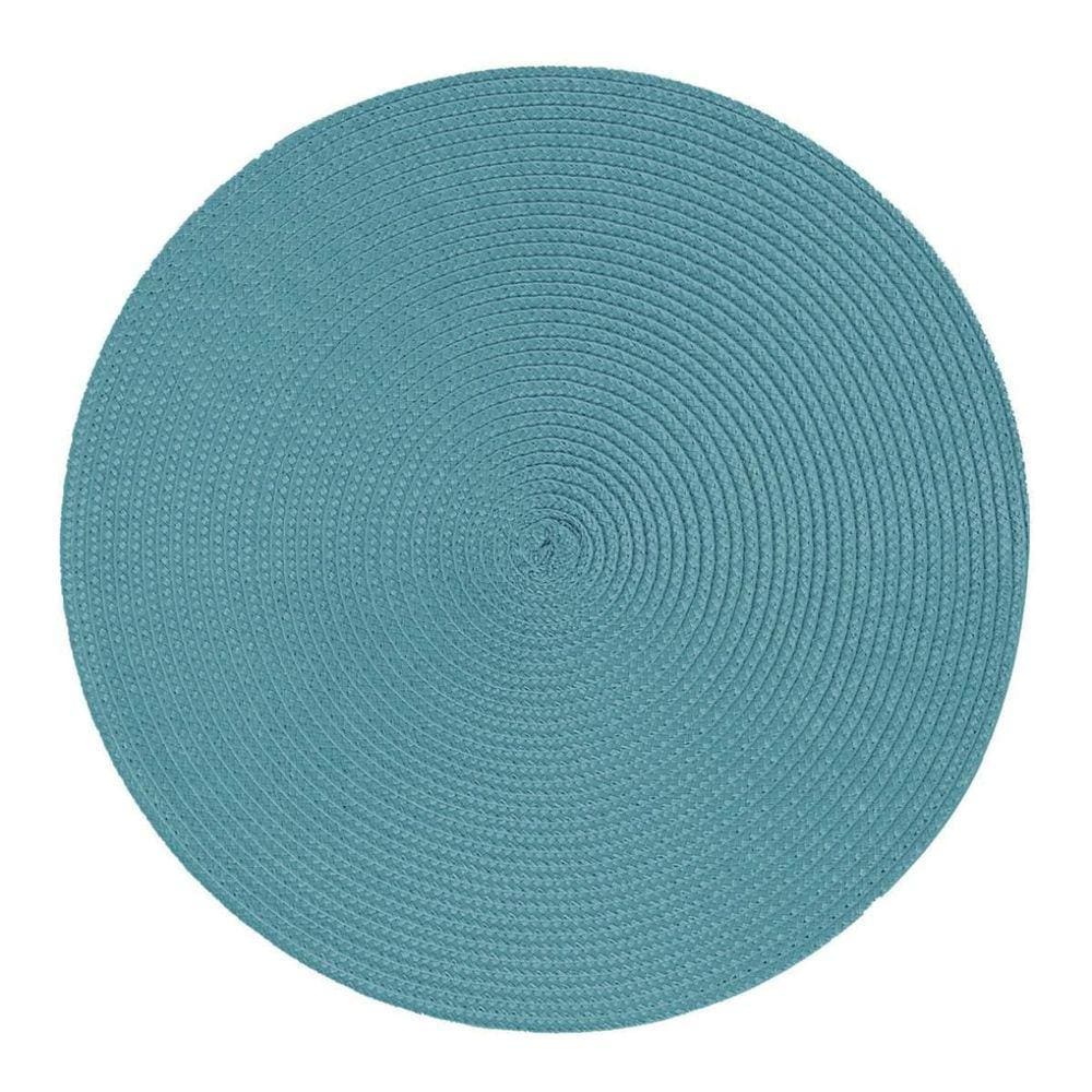 Jogo Americano Redondo Multiuso Verde 104