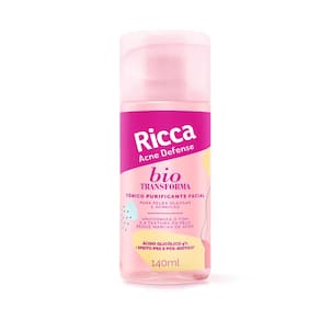 Tônico Purificante Facial Ricca Acne Defense 140ml
