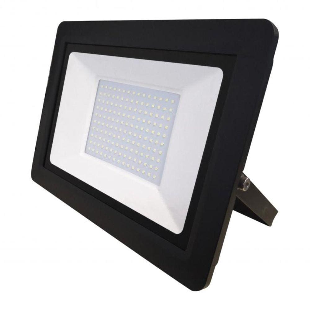 Refletor Deep LED FIT SMD 300w 6,5K IP66 100-250VAC LDSMDRFFT300C11 Bronzearte Preto