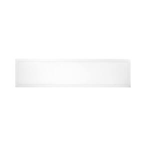 Painel Embutir Backlight LED Retangular 50W 4K Facho 120° IP20 Bivolt 122x32x3cm RLT24504BCV2 Bronzearte Branco