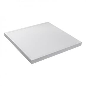 Painel Sobrepor Hometech LED Quadrado 50W 4K Facho 120° Bivolt 60x60x3,8cm RMT11504BCV2 Bronzearte Branco