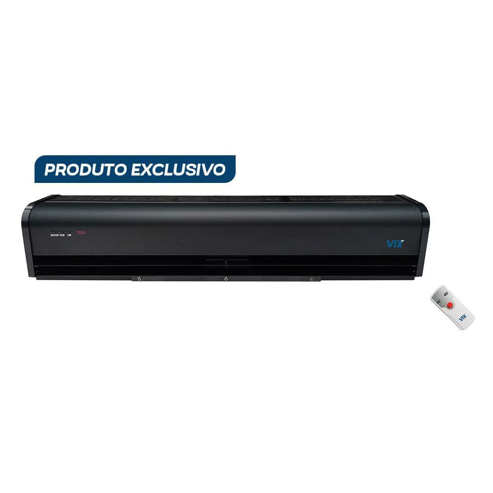 Cortina de Ar Vix One 90 cm Preta – 220 Volts