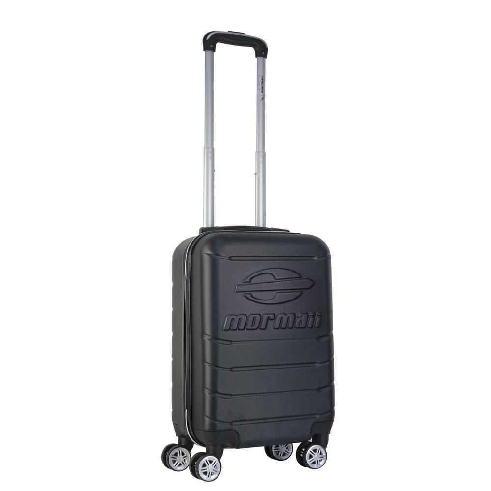 Mala de Bordo Abs para Viagem Mormaii Mor-1901 Cadeado Integrado Rodas Duplas Giro 360 Preta