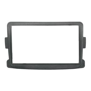 Contra Frente Plastica Permak Renault Duster Sandero 2 DIN Preta