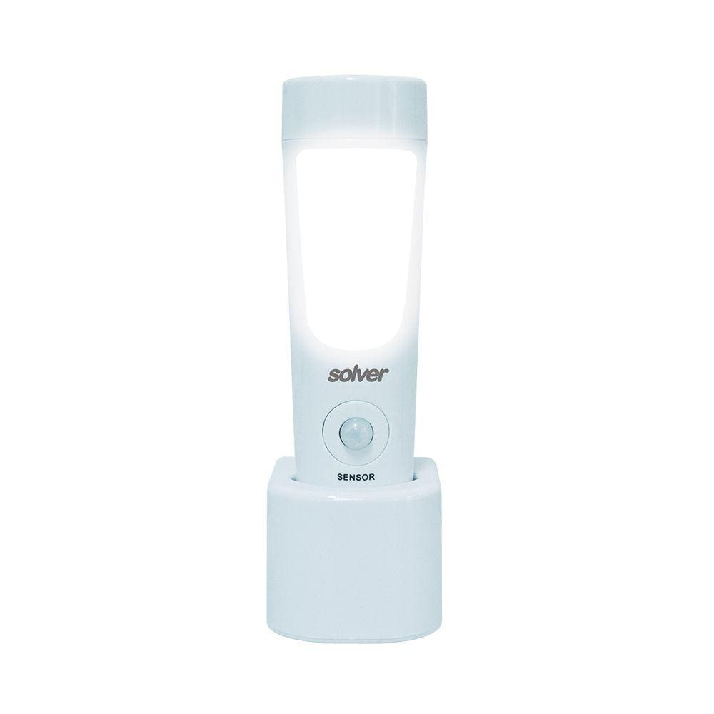 Luminaria Solver LED com Sensor e Lantena SLM-302 220V
