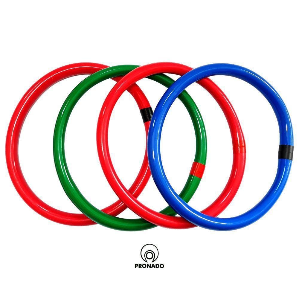 Argolas Para Recreação Submersa Em Piscina Kit Com 4 Pronado