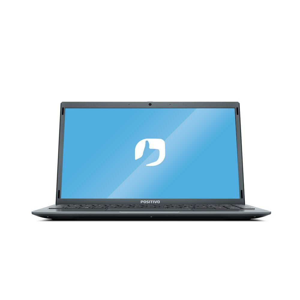 Notebook Positivo Motion Gray Q4128ci Intel® Atom® Quad Core™ Linux 14,1`` - Cinza