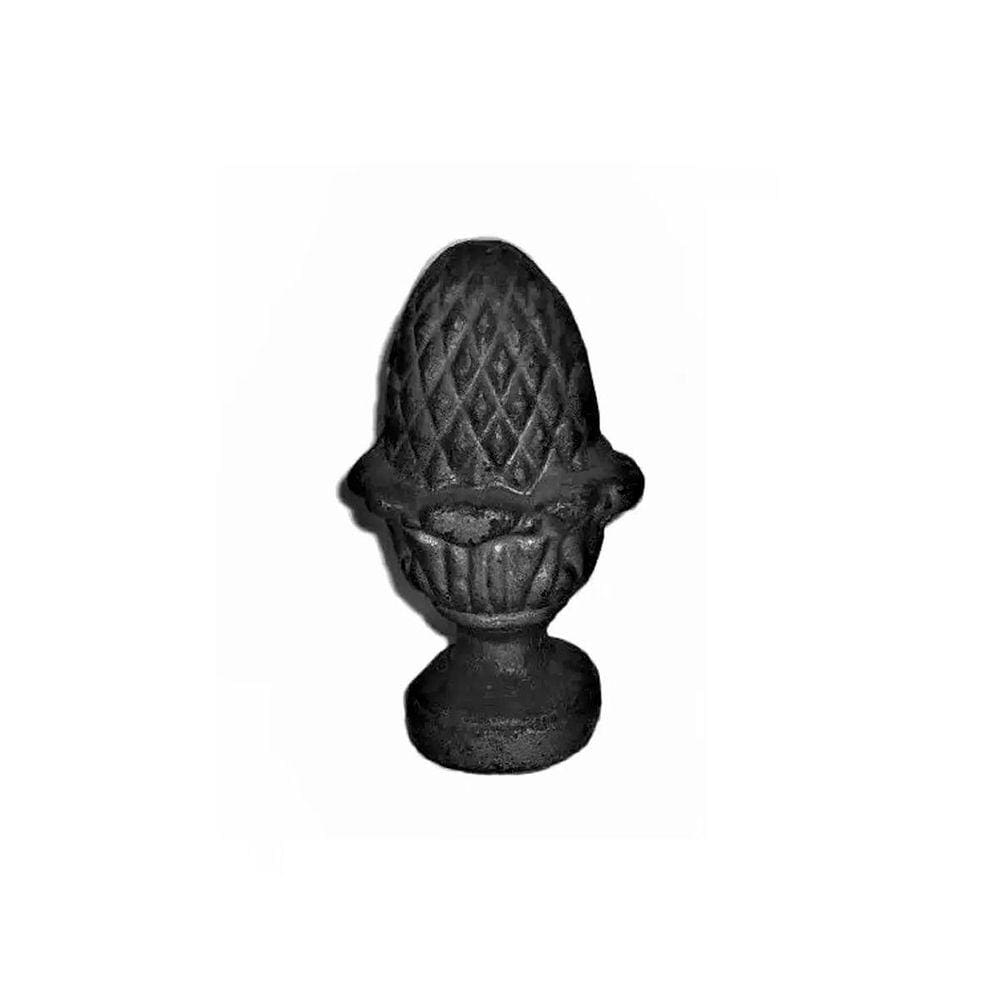 Pinha Ferro Fundido N03 P/ Grade Portão Sacada Muro 10x20cm