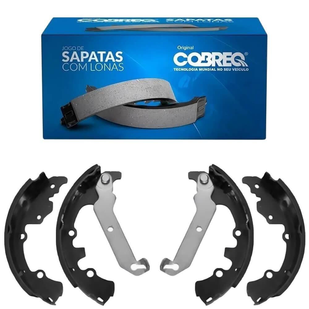 Sapata Lona Freio Ford Ecosport Fiesta Tras Varga Cobreq