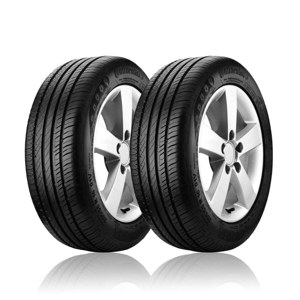 Pneu Aro 16 195/55R16 87V Continental Powercontact Kit 2