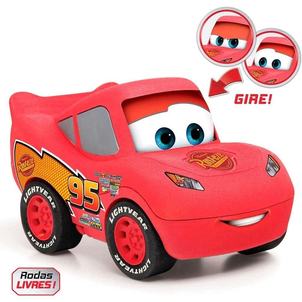 Carrinho - Relampago Mcqueen Mate - Corrida Friccao etilux na