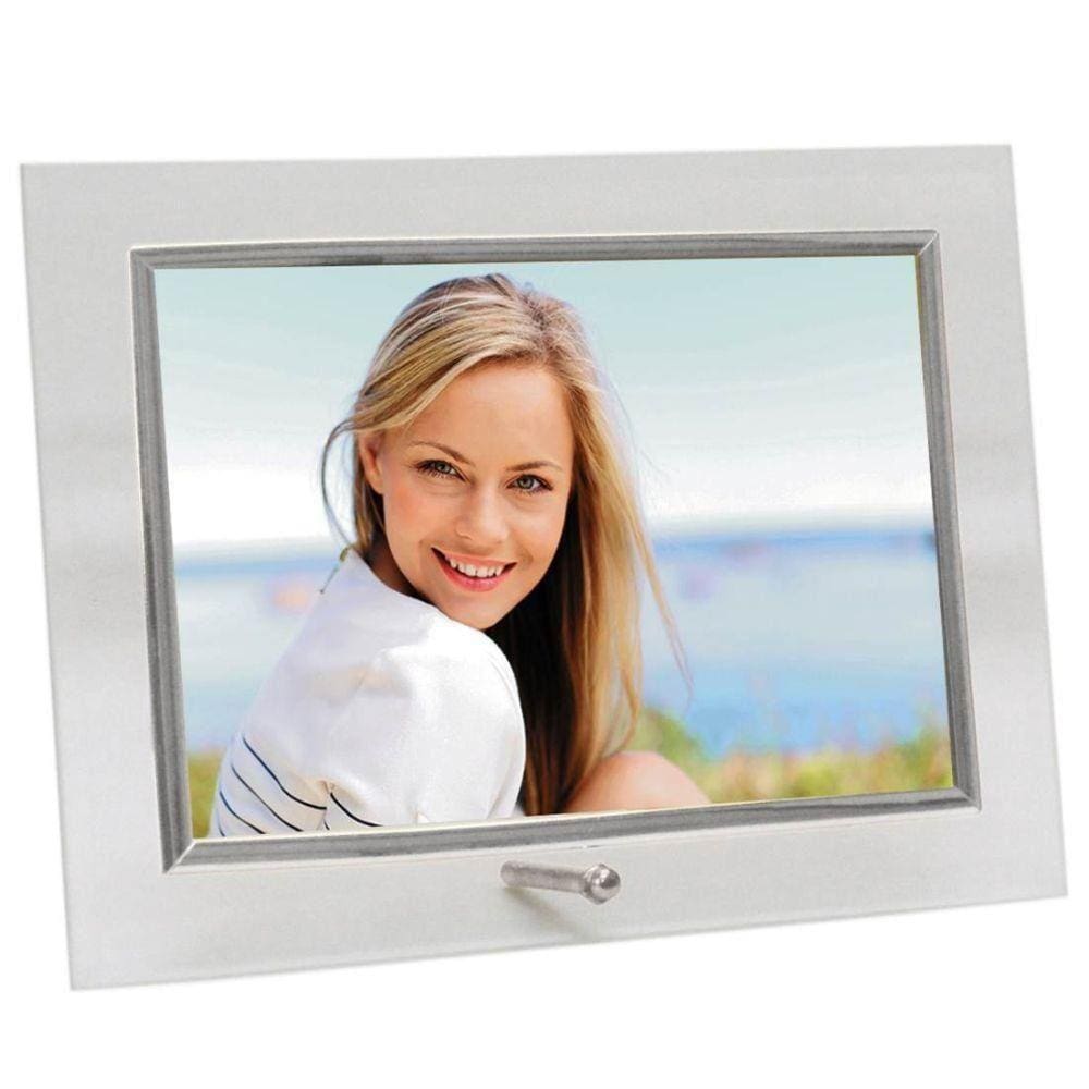 Porta Retrato Vidro Reto 10x15 Premium Horizontal