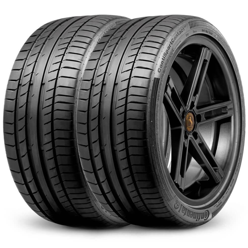 Kit 2 Pneu Aro 19 235/35R19 Continental Contisportcontact 5P
