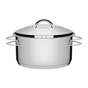 Panela Caçarola Funda em Aço Inox Linha Solar Fundo Triplo 16 cm Ø 1,8L PIT4 - Tramontina 62504160