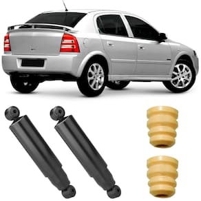 Kit 2 Amortecedor Astra Traseiro Batente