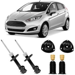 2 Amortecedor Ford Fiesta 2011 A 2017 Dianteiro Monroe E Kit
