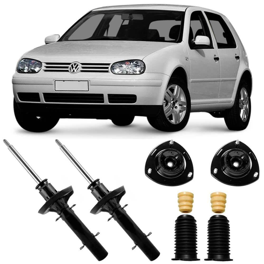 2 Amortecedor Volkswagen Golf 98 A 2013 Dianteiro Cofap Kit