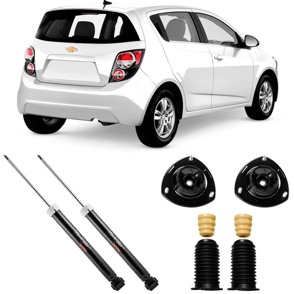 2 Amortecedor Sonic 2012 A 2014 Traseiro Gb27608 Cofap E Kit