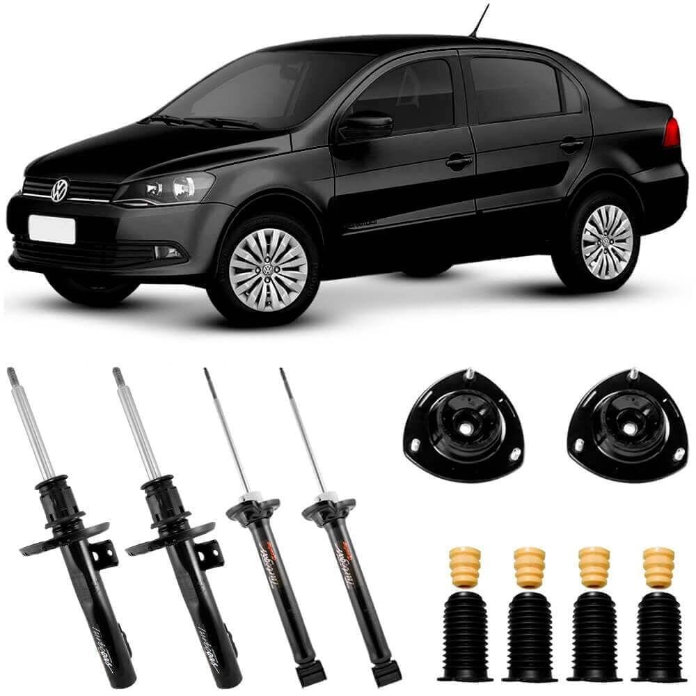 Kit 4 Amortecedor Completo Voyage 2008 A 2018 Cofap + Coxins