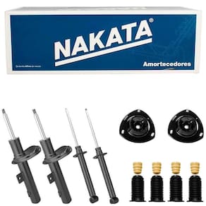 4 Amortecedor Gol G5 G6 G7 08 a 20 Diant Tras Nakata e Kit