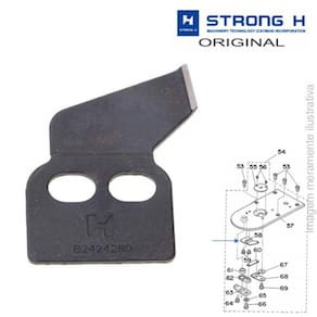 Faca Fixa Travete Série 1850,1900, Ams-2, 980 - B2424-280-000 Strong-H