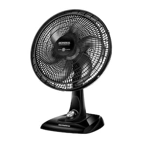 Ventilador de Mesa Mondial 6 Pás Super Power Preto VSP-40-B - 40cm 220V