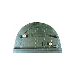 Porta Forno Ferro Fundido P/ Pizza Bassan 37x53,5cm