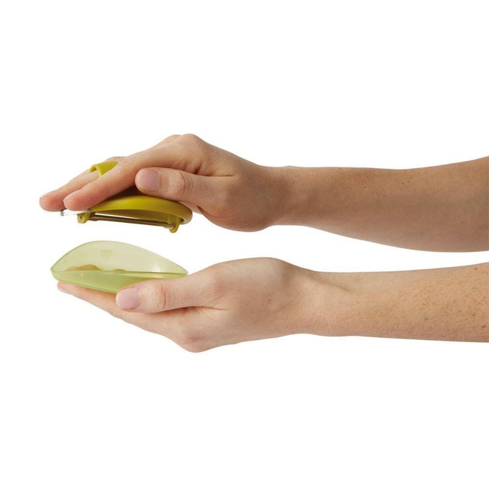 Descascador Frutas Legumes Palm Peeler Profissional Chef`n