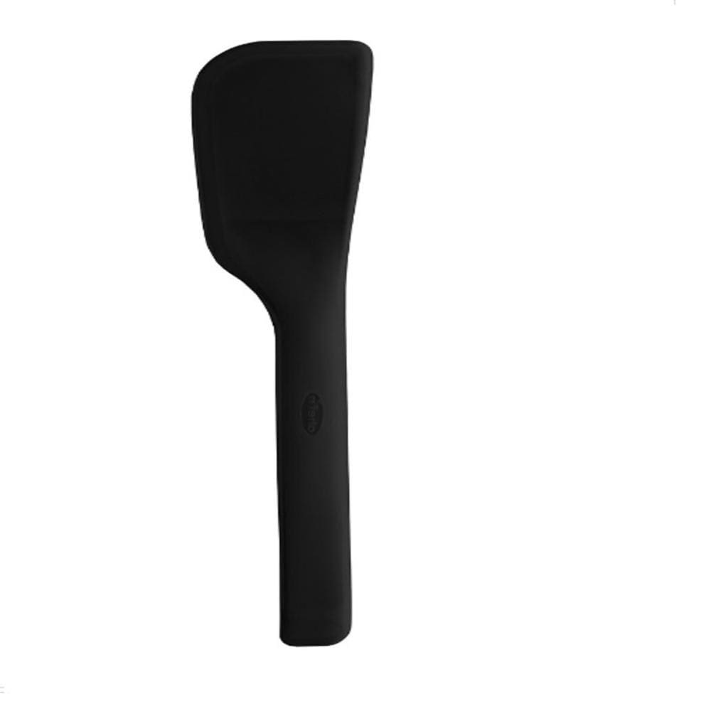 Espátula 2 em 1 Raspadora Seladora Silicone Preto Chef`n