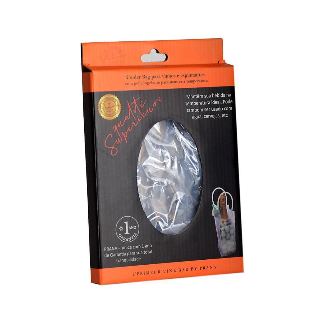 Cooler Bolsa Térmica Com Gel Vinhos Garrafas L`Primeur Prana