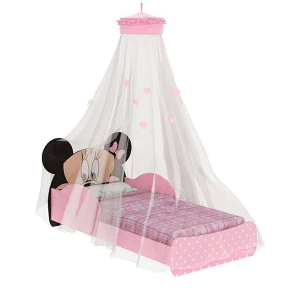 Mini Cama Infantil Barbie Dreamtopia 7A Rosa Pura Magia