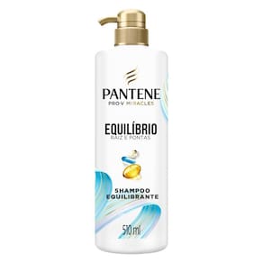 Shampoo Pantene Equilíbrio Cabelos Mistos e Pontas Ressecadas 510ml