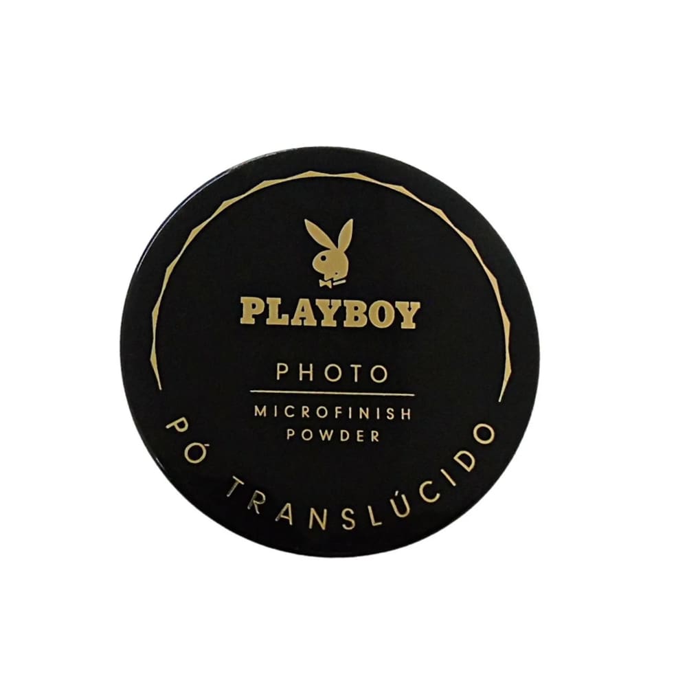 Pó Translúcido Solto De Finalização Facial Microfinish Powerder Playboy