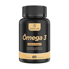 Ômega 3 C/60 Cápsulas - Gold Lab