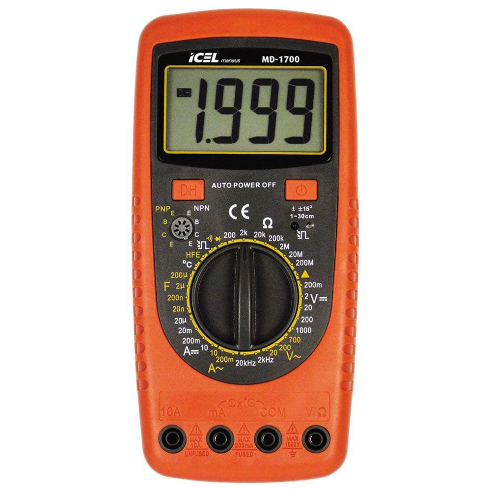 Multimetro Digital ICEL MD-1700