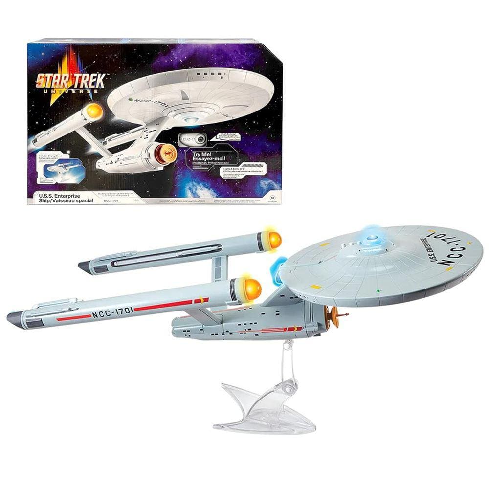 Star Trek Nave Espacial Com Luz e Som Enterprise Sunny 46 cm