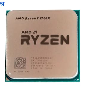 Processador AMD Ryzen 7 1700X 3.4Ghz (3.8GHz Turbo), 8-Cores 16-Threads, S/Cooler, AM4, YD170XBCAEWOF, S/ Video S/BOX