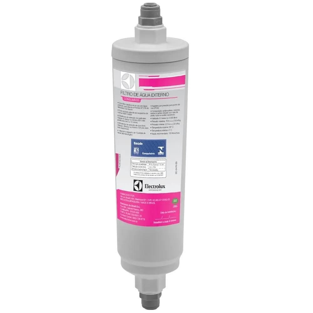 Refil Filtro externo para geladeira side by side Electrolux