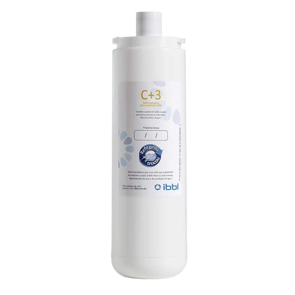 Refil Filtro C+3 para Purificador de Água IBBL