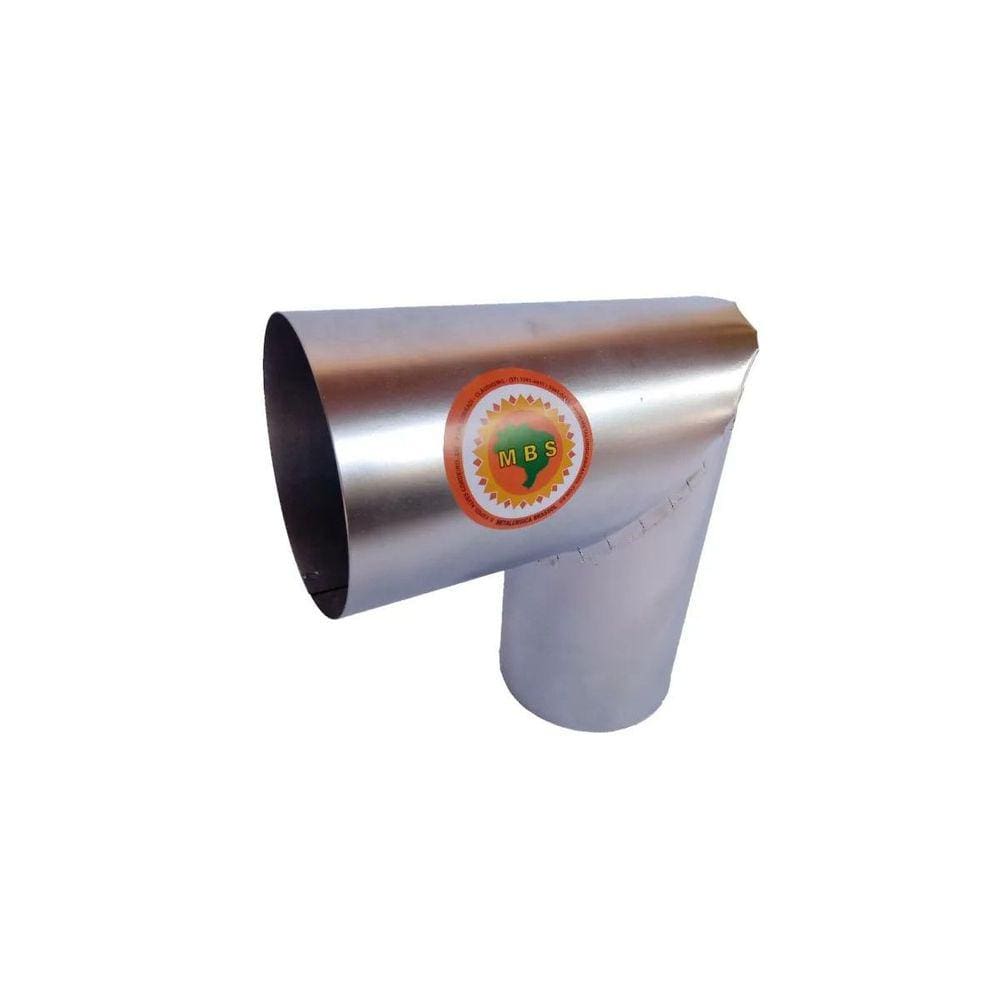 Joelho Para Tubo De Chaminé Inox Diâmetro 10cm