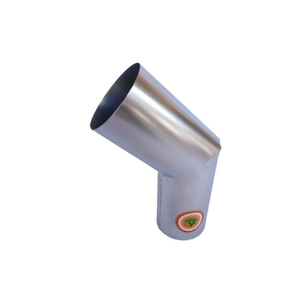 Curva Para Tubo De Chaminé Inox Diâmetro 15cm