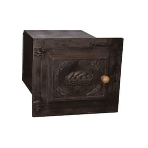 Forno em Ferro Fogão a Lenha Médio Porta Ferro 50x42x35cm
