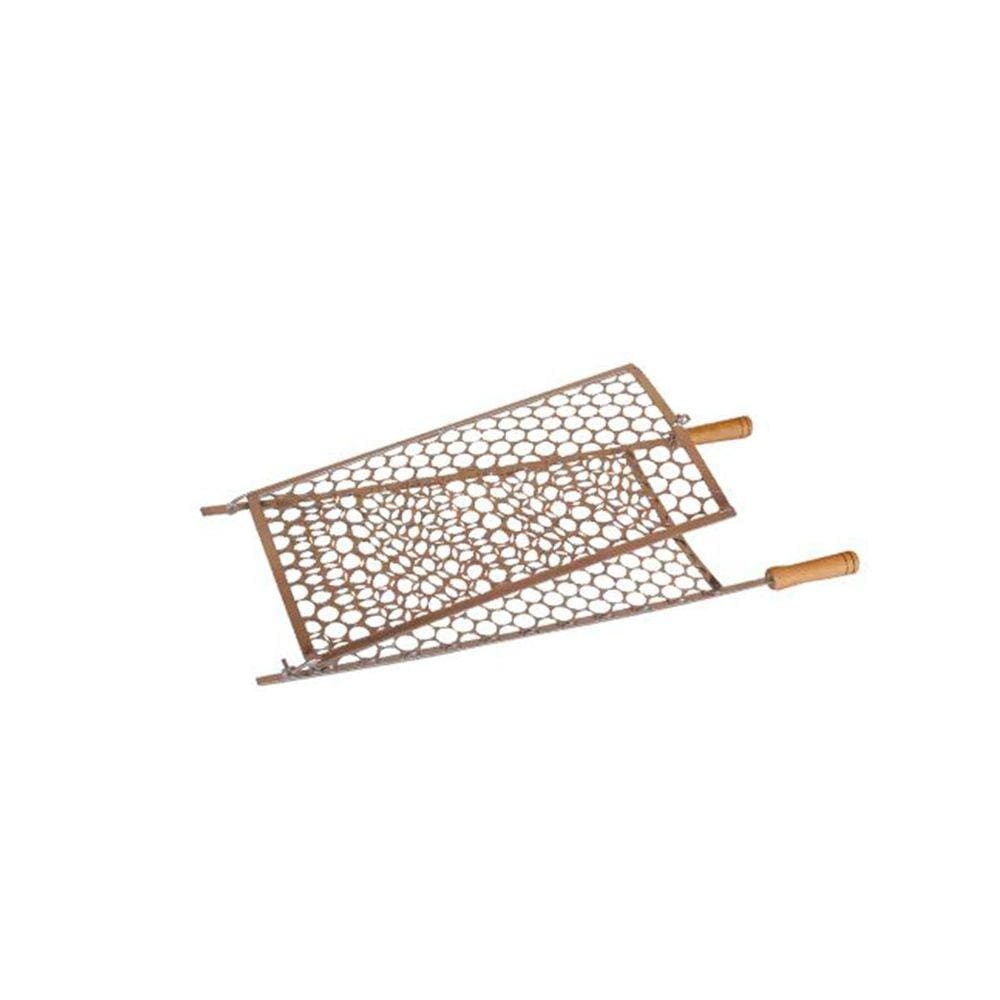 Grelha Dobrável Abaulada em Tela Moeda - 72cmx29cm